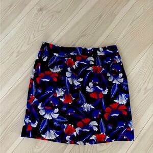 J Crew Floral Skirt